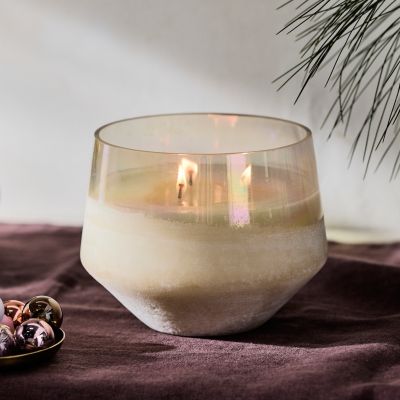 Illume Sanded Glass Candle, Holiday