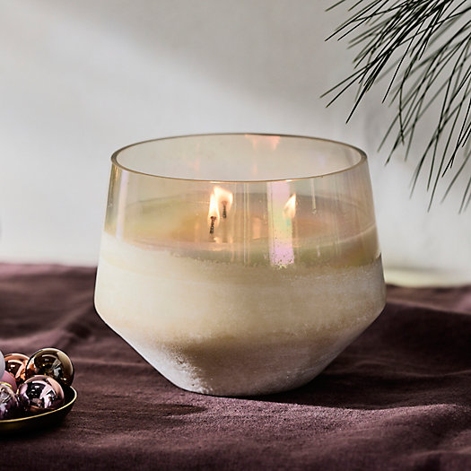 View larger image of Illume Sanded Glass Candle, Holiday