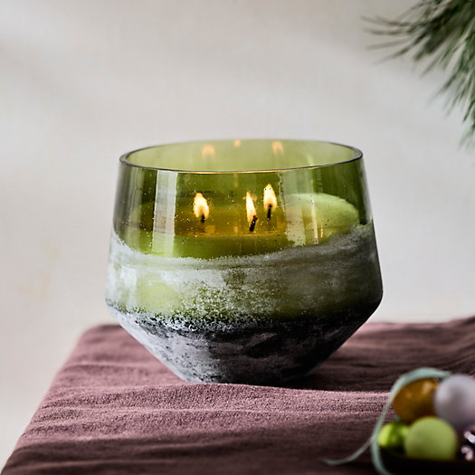 View larger image of Illume Sanded Glass Candle, Holiday