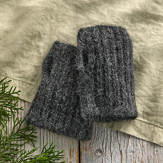 View larger image of  Fingerless Wool Gloves