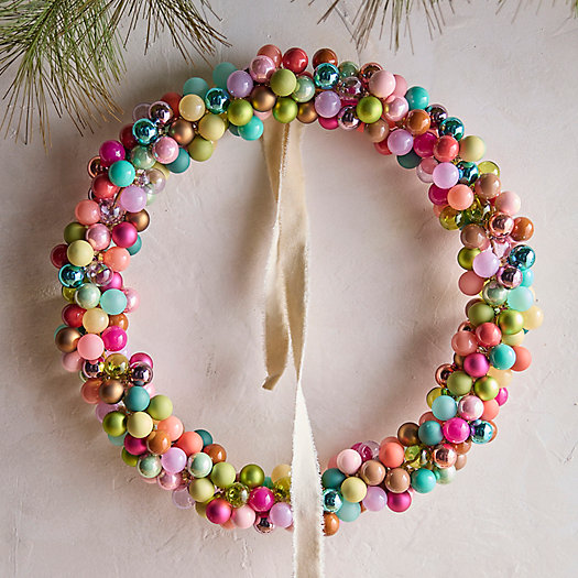 View larger image of Mini Ornament Wreath, 18"