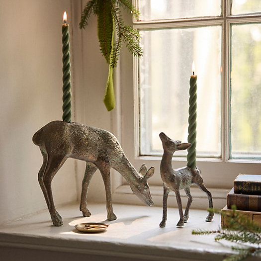 View larger image of Deer Metal Candle Stick