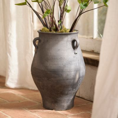 Barnacle Tall Modern Pot, 16