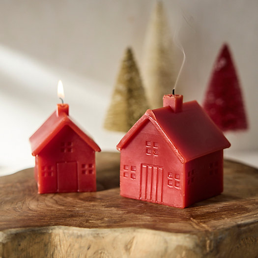 View larger image of Red House Candles, Set of 2