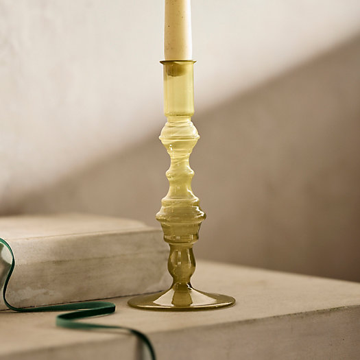 View larger image of Tall Geo Taper Candle Holder