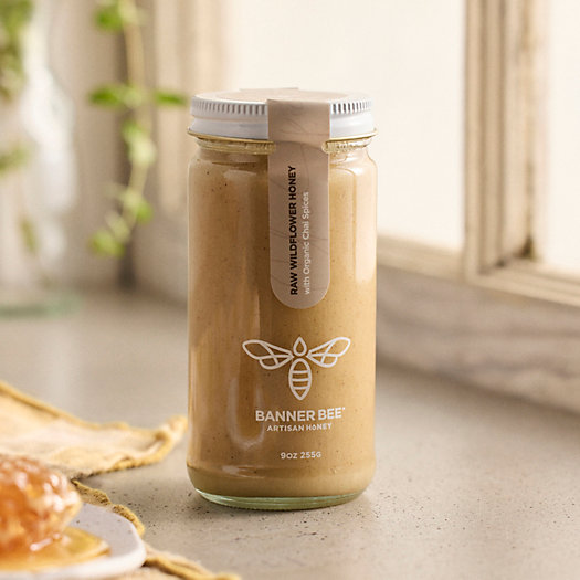 View larger image of Bannerbee Raw Wildflower Honey with Organic Chai Spices