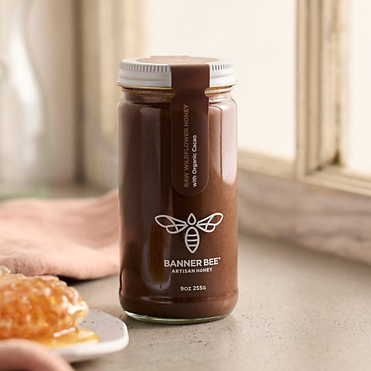 View larger image of Bannerbee Raw Wildflower Honey with Organic Cacao