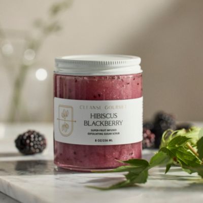 Hibiscus + Blackberry Sugar Scrub