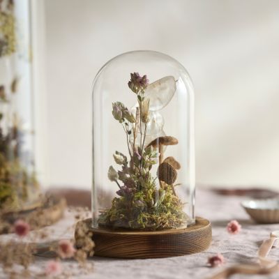 Flora & Fauna Glass Can