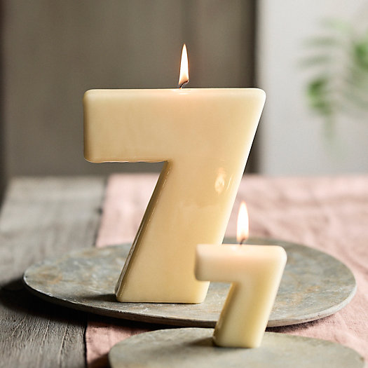 View larger image of Hand-Dipped Number Candle, 7