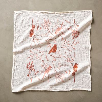 Birds + Berries Dish Towel