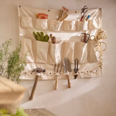 Cotton Canvas Garden Storage Pouch