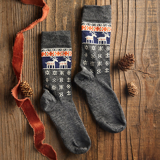View larger image of Nordic Reindeer Socks