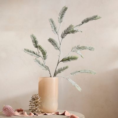 Faux Frosty Fern Spray