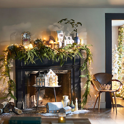 View larger image of Shop the Look: An Enchanted Evergreen Mantel