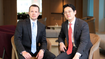 Mike DeBello, the TIAA General Account’s head of asset allocation and third-party investments, and Wen-Fu Wu, the TIAA General Account’s deputy chief investment officer and head of fixed income. 