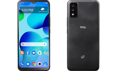 TCL 30T - Front and back view