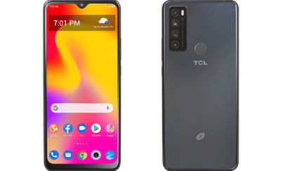 TCL 30XL - Front and back view
