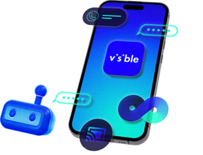 Phone showing a visible help icon