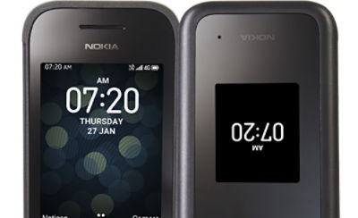 Nokia 2760 Flip - Front and back view