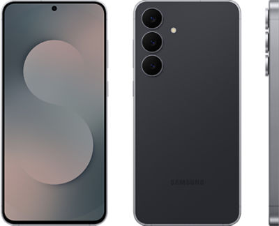 Samsung Galaxy S 25 FE - Front, side and back view