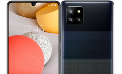 Samsung Galaxy A42 5G -Front and Back View