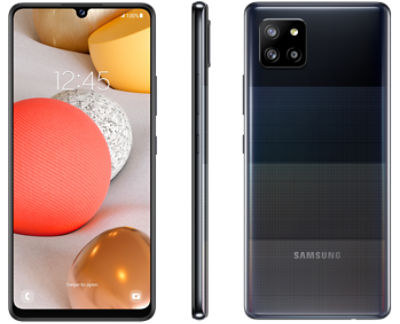 Samsung Galaxy A42 5G -Front, Side & Back View