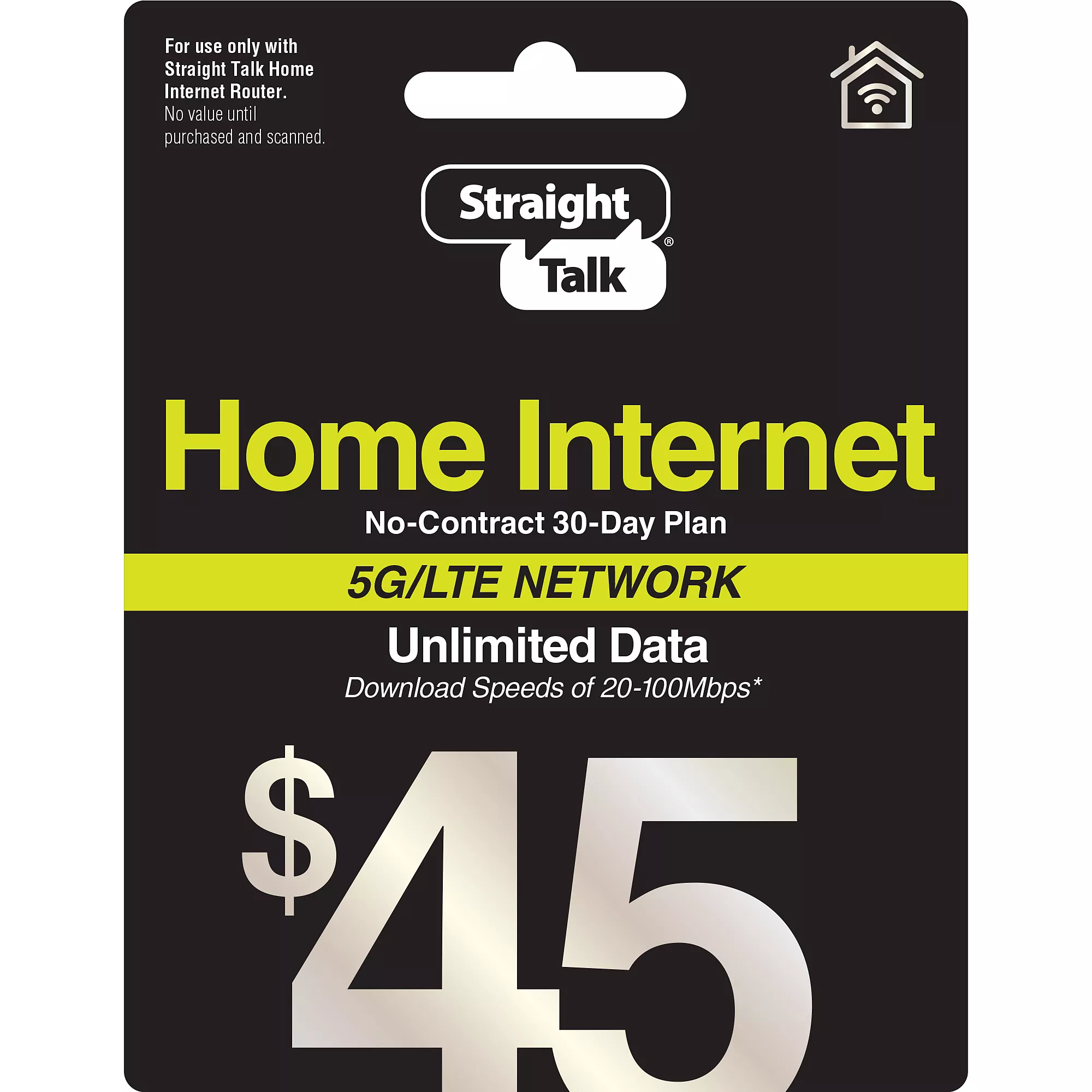 Reliable 5G home internet that's simple to set up.