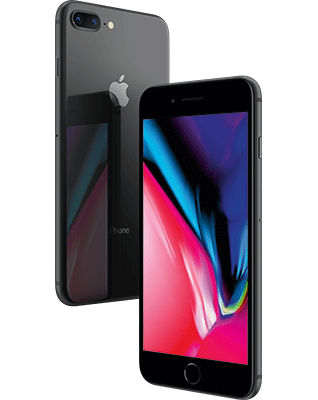 Apple iPhone 8 Plus Space Grey 64GB - Reconditioned | Straight Talk