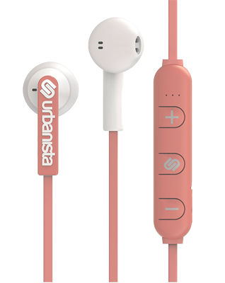 Berlin Blue Tooth Headphones Rose Gold