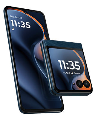 Motorola razr - 2025 front and back view