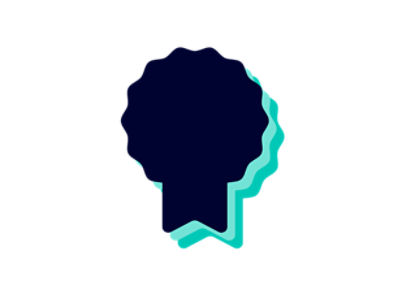 icon of an award ribbon