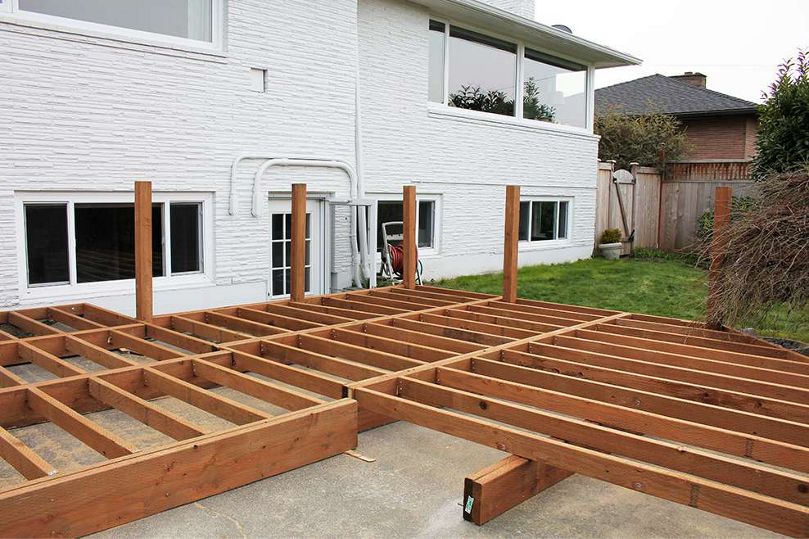 3 Tips For Building A Deck Over Concrete Trex