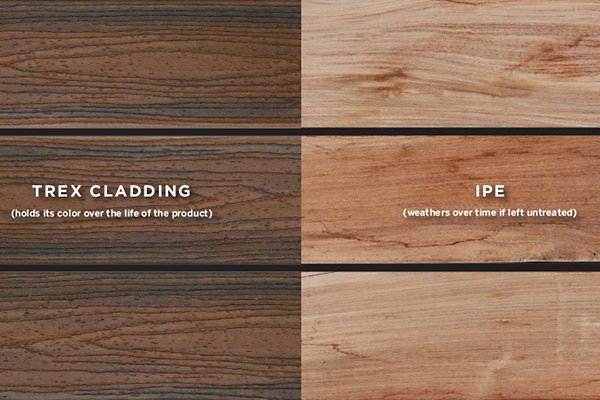 cladding vs wood