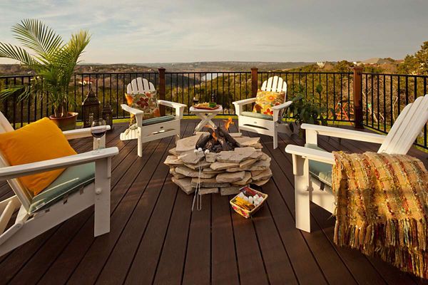 Transcend® Decking in Vintage Lantern | Trex