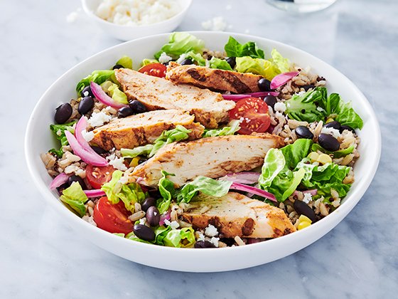 Fajita Baja Bowl featuring Tyson Red Label® Fajita Seasoned Chicken Breast Strips 
