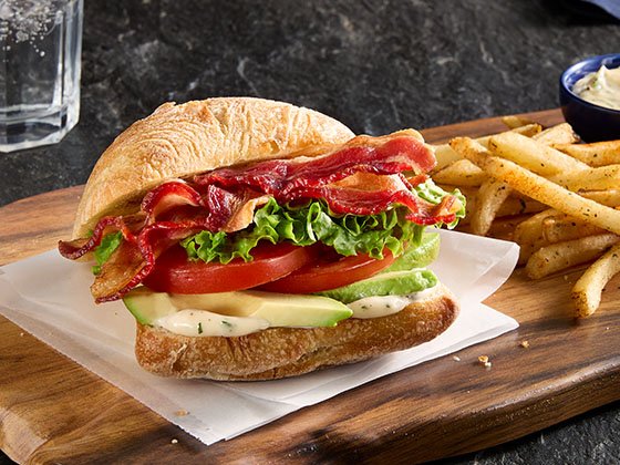 BLTA sandwich