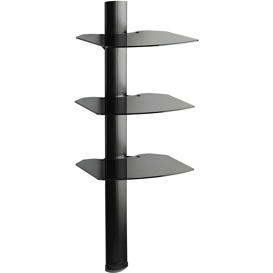   TRIA Three Shelf Wall System Wall Furniture/Cable Management System