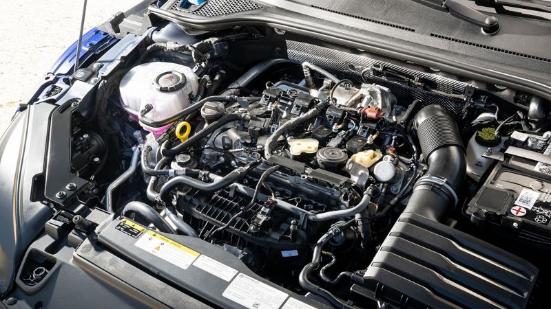 The engine of the 2022 Volkswagen Arteon.
