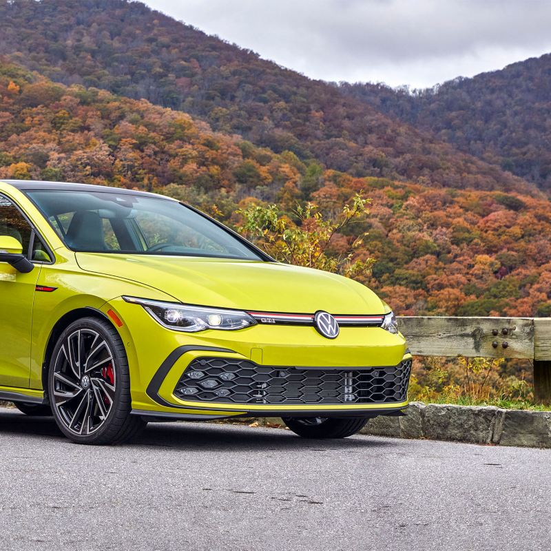2022 Volkswagen Golf GTI in Pomelo Yellow