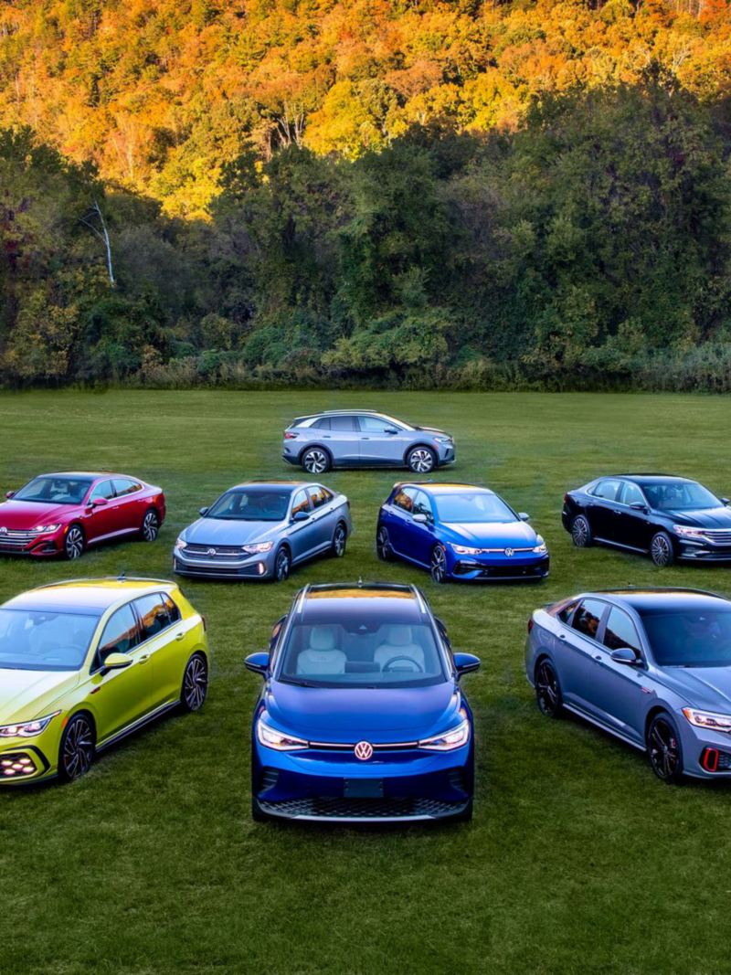 All current Volkswagen models