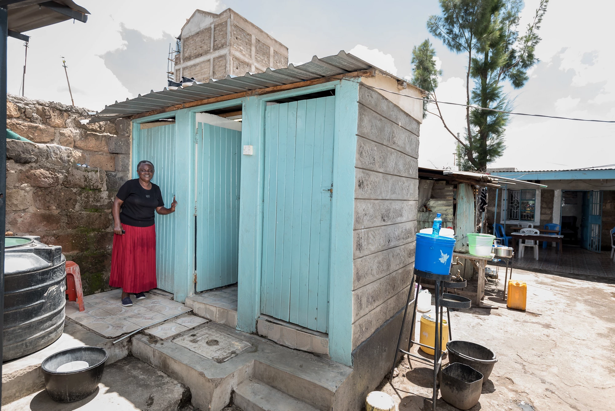 as we observe these 16 days of activism, let us remember that nobody should have to choose between water and sanitation and their safety. 