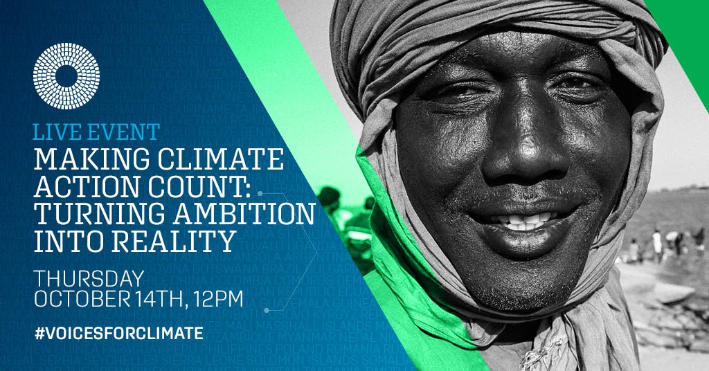 World Bank Annual Meetings Climate Action event October 14 card