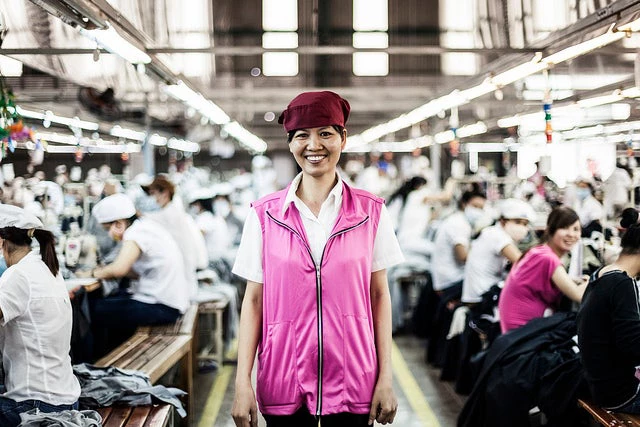 Ando International, a Vietnamese garment firm with 900 workers in Ho Chi Minh City, has improved a lot in labour standards since joining Better Work Vietnam. Source - ILO/Aaron Santos