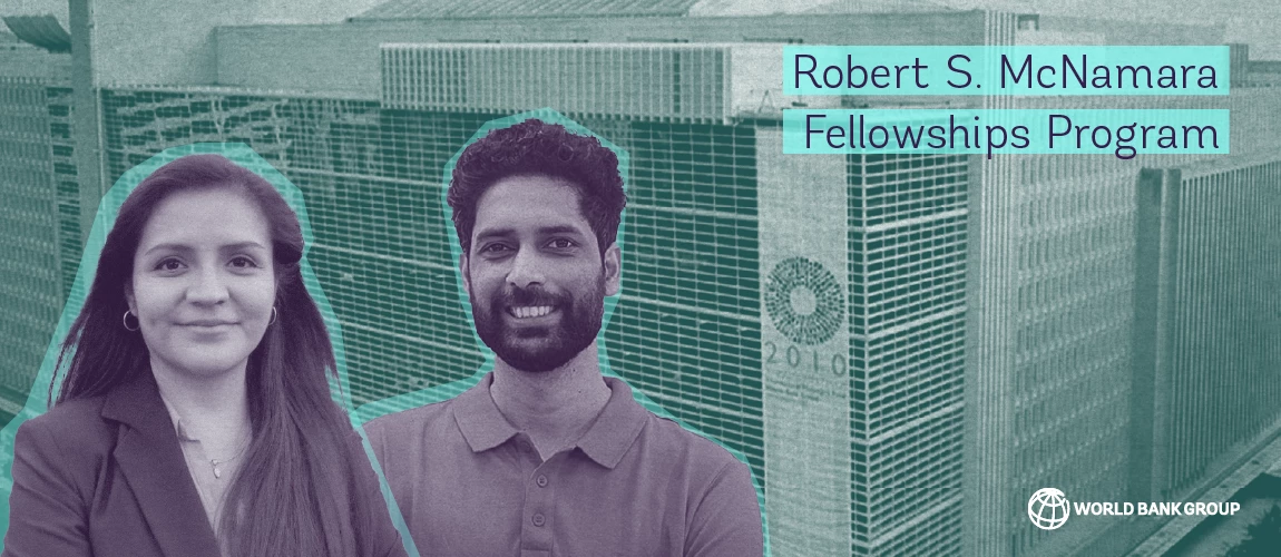 This blog highlight the experiences of two fellows from last year?s World Bank Robert S. McNamara Fellowships Program. Art: Mariana Lozzi / World Bank