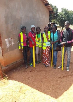 Members of the Open Cities Ngaoundéré team.