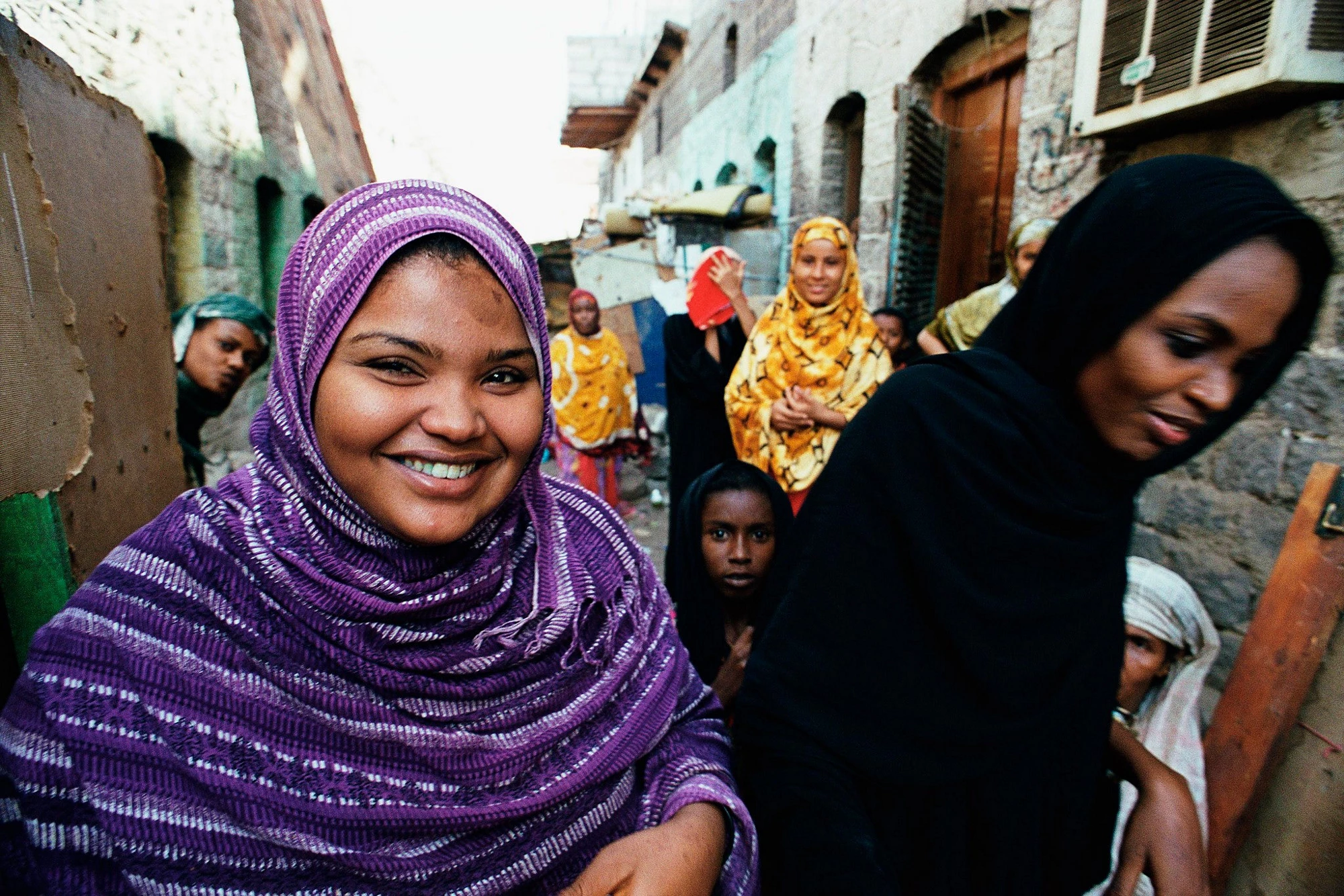 Photo of young women in Yemen