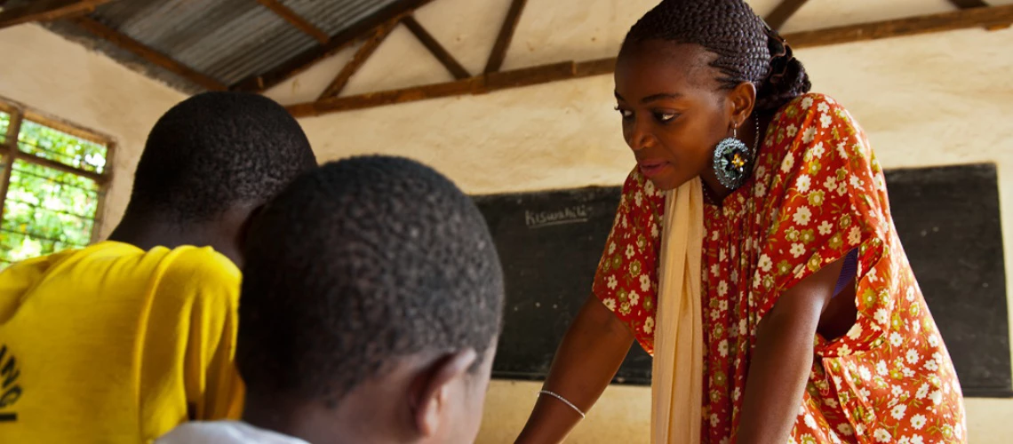 Classroom in Tanzania