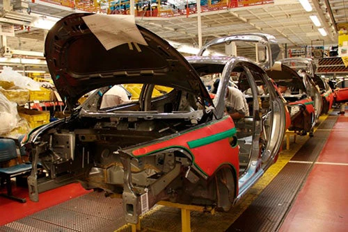 Car production line, Tychy, Poland. Photo credit: iStock ©Tramino 