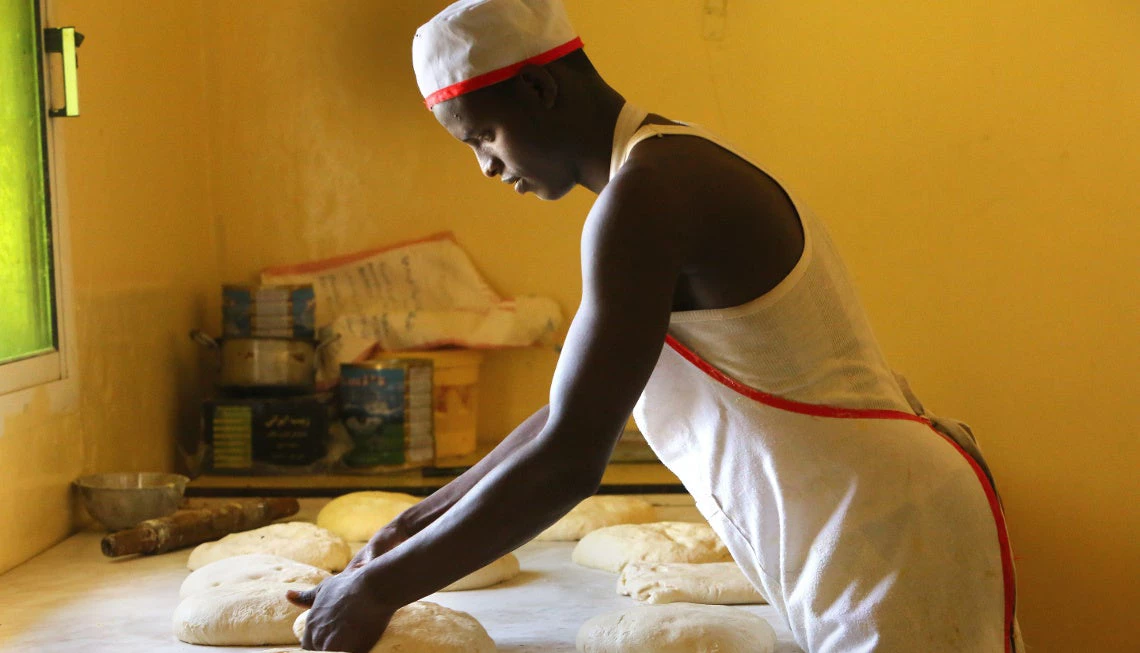 Yahye Yusuf started his bakery in 2011 in Hargeisa, Somaliland. Susan Schulman/World Bank